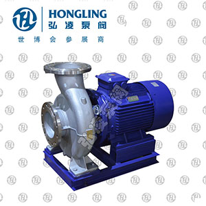 ISW不銹鋼臥式管道離心泵